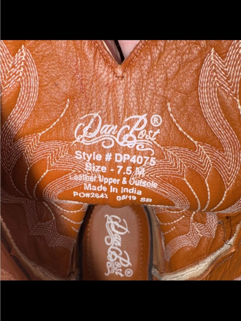 Dan Post Western Boots - Picture 6 of 6